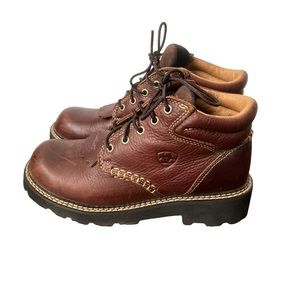 Ariat Canyon Leather Lace Up Work Boots